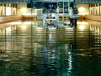 foto Iberdrola Ingeniería y Oceantec realizan una demostración del proyecto de I+D Uhindar. Durante el evento se ha expuesto a este nuevo sistema de generación eléctrica a olas de distintas intensidades.